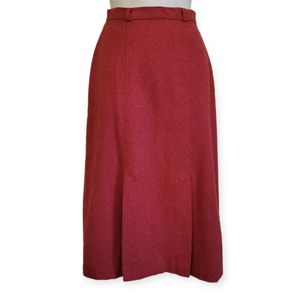 Vintage Rust Colored Fall Skirt